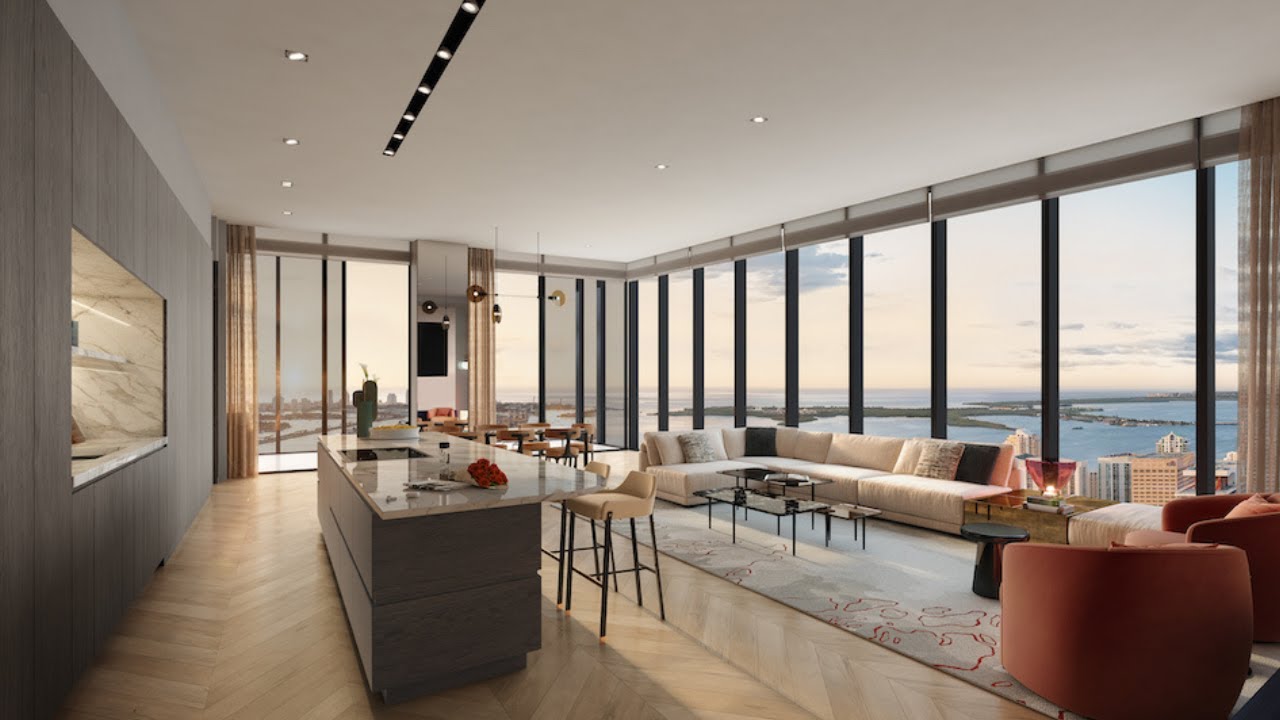 Waldorf Astoria Residences Miami- Luxury Condos at 300 Biscayne Blvd, Miami, FL 33131