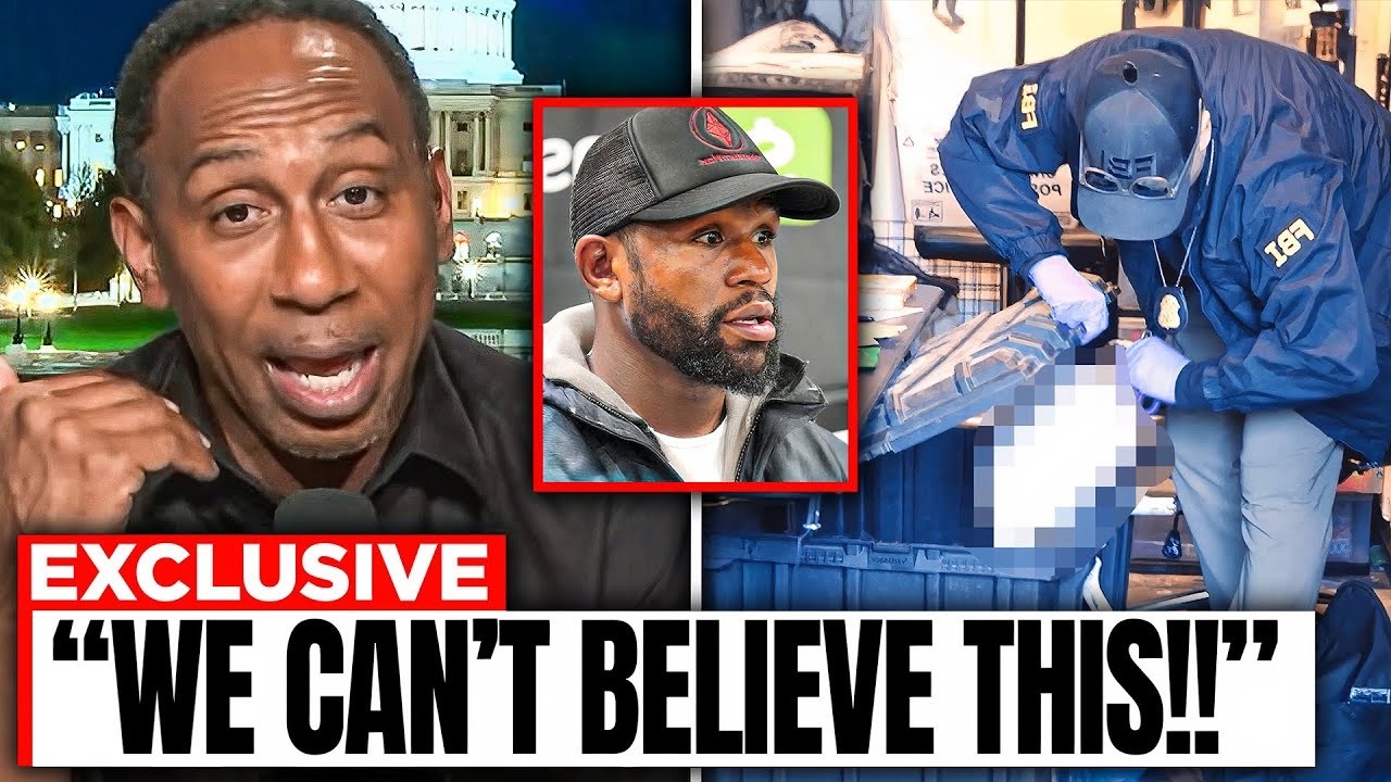 “BREAKING: Stephen A. Smith REACTS After SHOCKING FBI Discovery At Floyd Mayweather’s Home!”