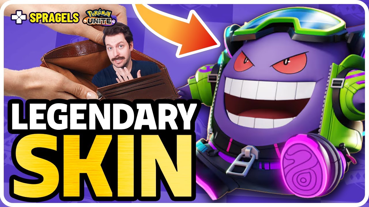 Orange Tier Skin Unlocked! Had To Play My Favorite Gengar Build | Pokemon Unite