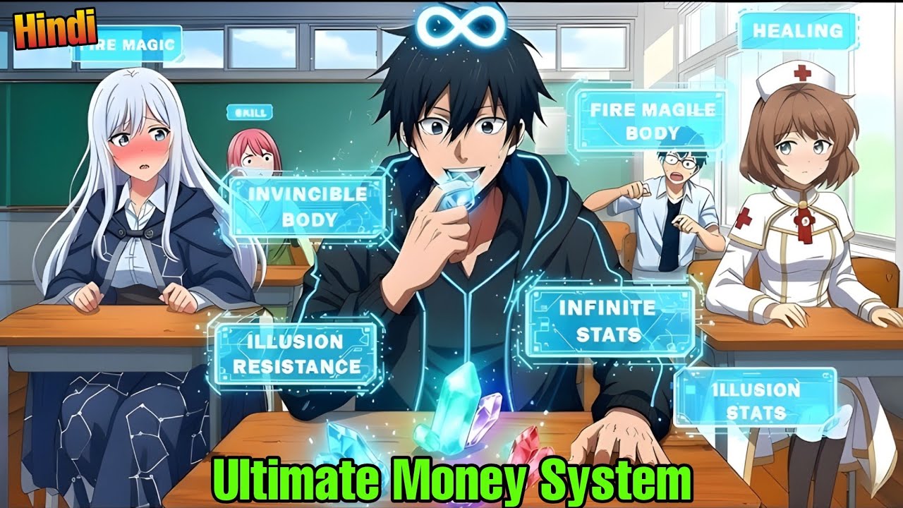 (1) POOR GUY Gets a SYSTEM That Multiplies His Loss by 10,000x! | Anime Hindi Explained 2025
