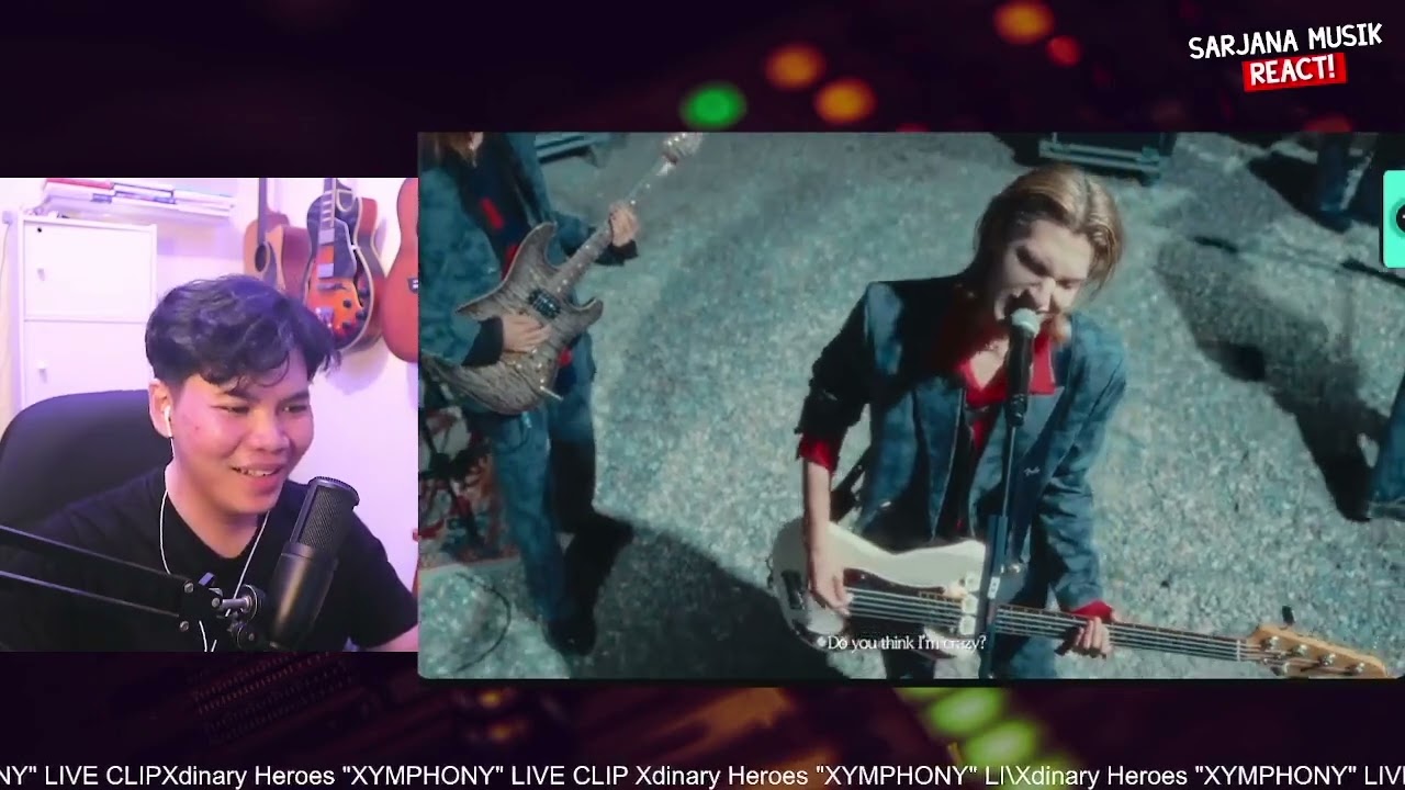 Xdinary Heroes XYMPHONY LIVE CLIP | SARJANA MUSIK REACTION
