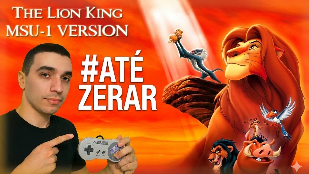 🔴Ao Vivo - Rei Leão Snes (Rumo aos 600k) Xbox One
