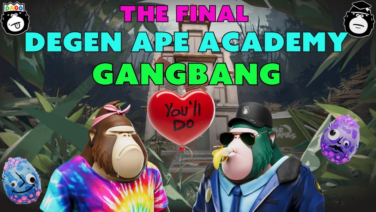 Degenerate Ape Academy Final Breeding Gangbang! 14th - 23rd Feb 2022
