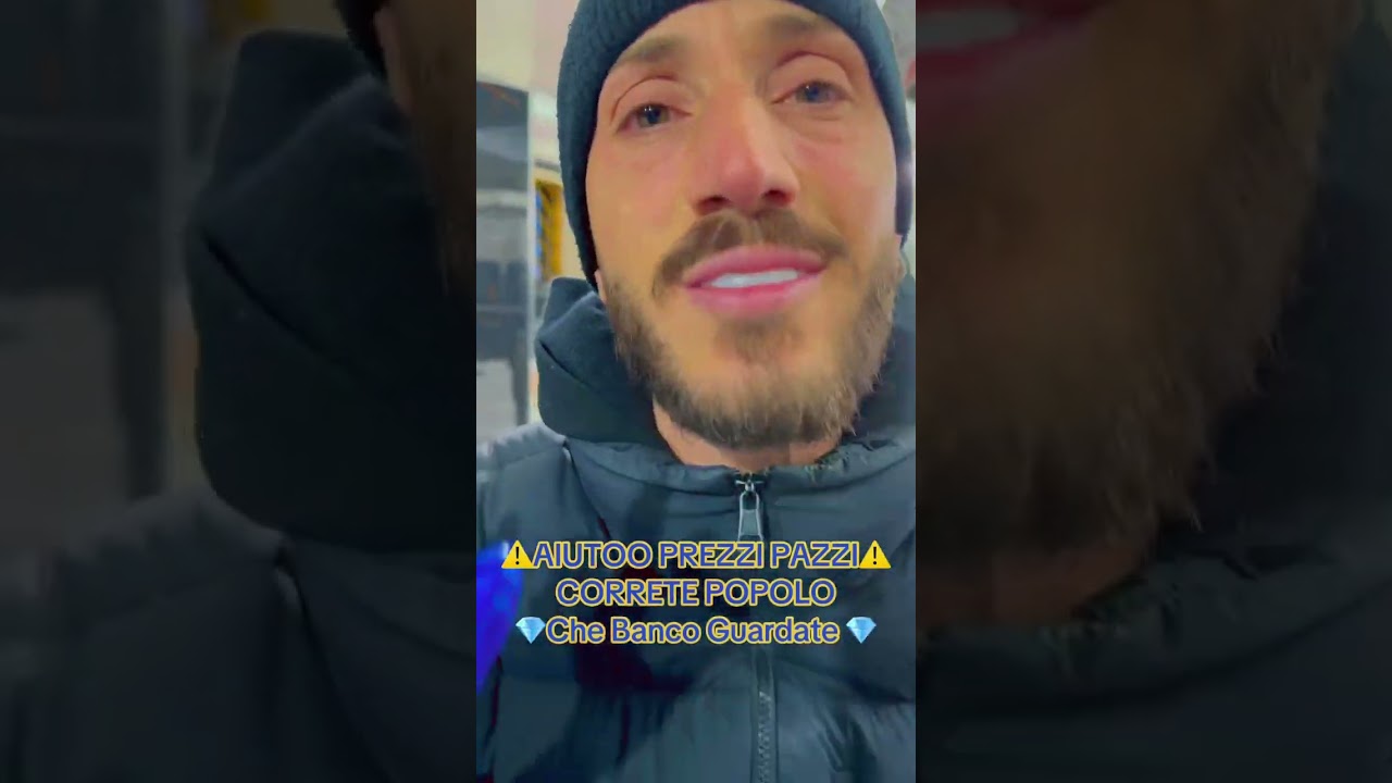 ⚠️AIUTOO PREZZI PAZZI CORRETE POPOLO⚠️💎Che Banco Guardate Vi Aspettiamo Super Offert💎