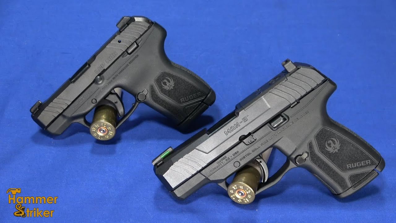 Сравнительный обзор: Ruger LCP Max и Ruger Max 9 Pro