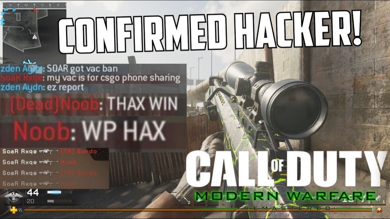 CONFIRMED HACKER! (MWR PC)