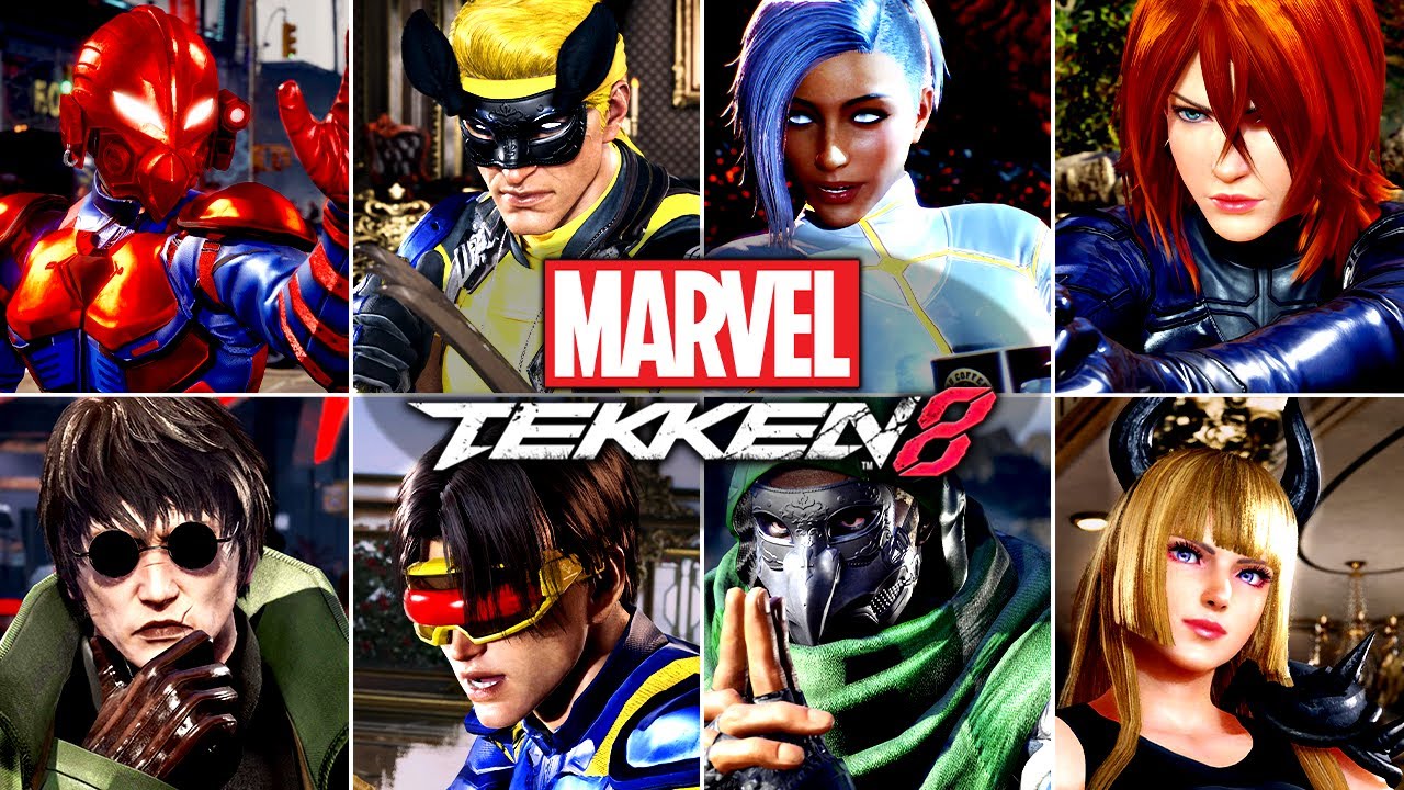 Tekken 8 Кастомизация: MARVEL [ 100 ОБЛИКОВ ]