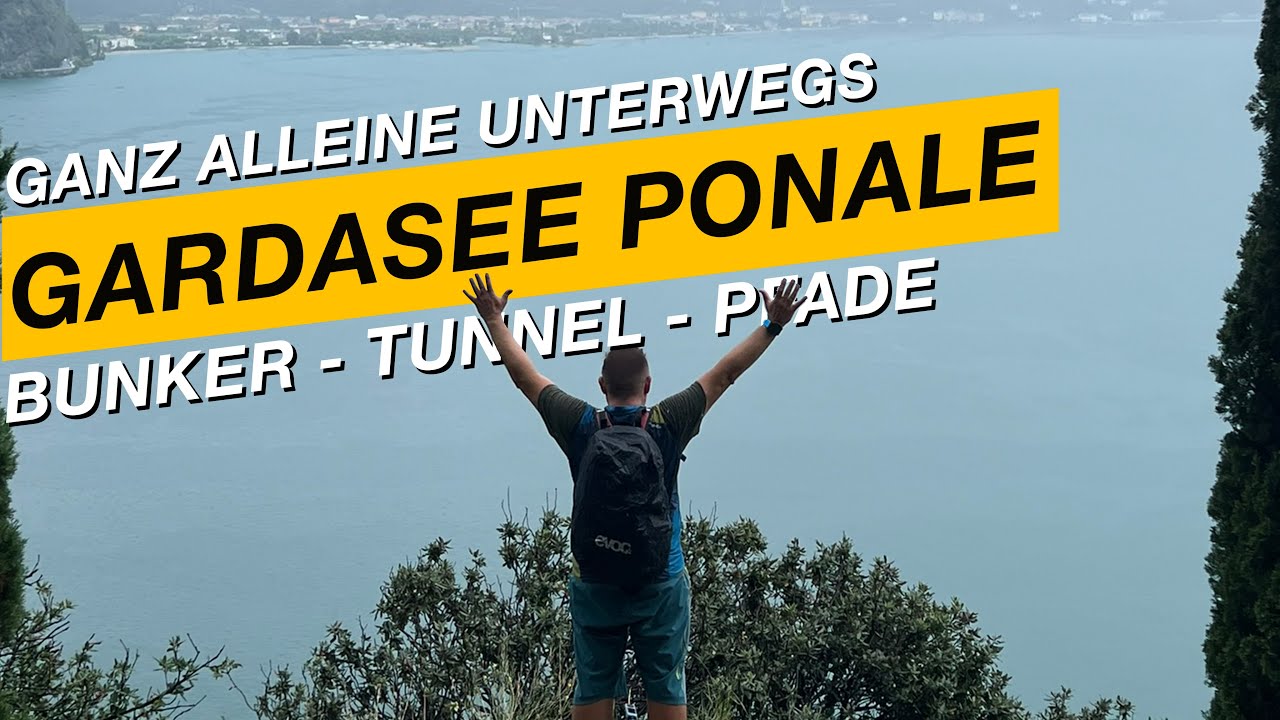Ponale Stra&szlig;e Riva del Garda Gardasee | Bunker, Trails & neuer Radweg Insta360 X3