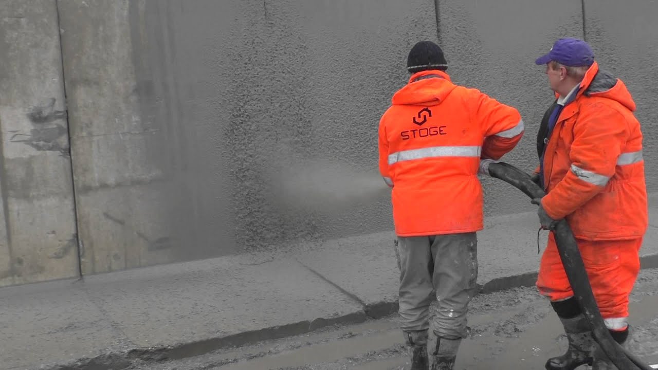 PG 90 Torkretowanie spritzbeton shotcrete natrysk betonu 8mm