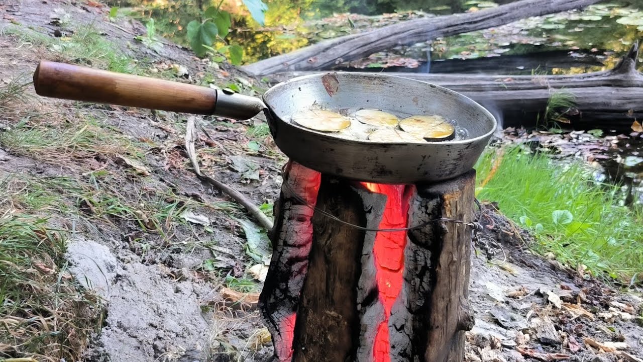Финская свеча. Самый простой способ.