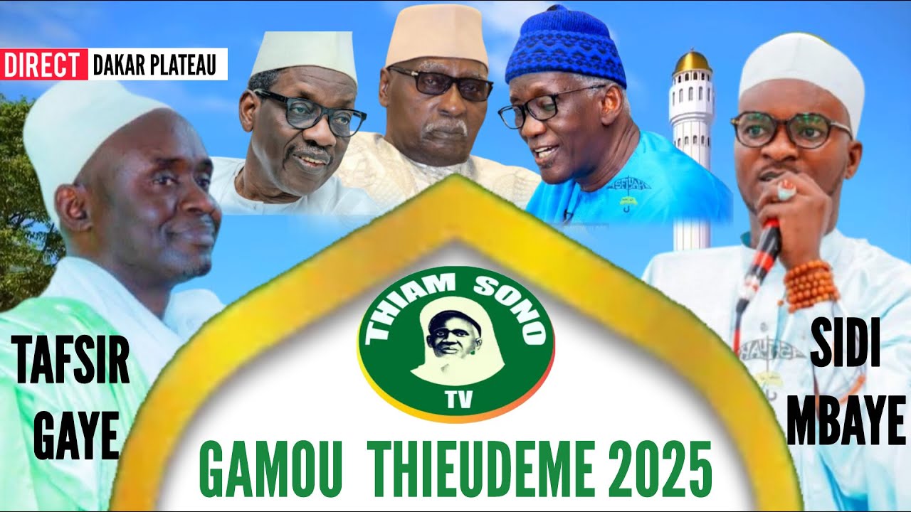 🛑EN DIRECT DAKAR PLATEAU GAMOU THIEUDEME EDITION 2025