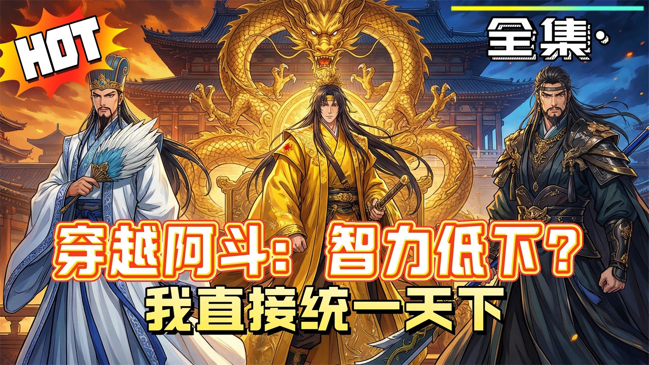 《穿越阿斗：智力低下？我直接統一天下》穿越成阿斗，智力僅 20！技能點先加武力，忽悠劉備東征西討，征服羅馬、瑪雅，從廢柴變智勇雙全的孝懷帝！