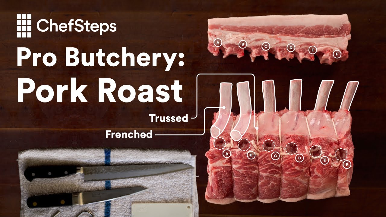 How to French and Truss a Pork Roast