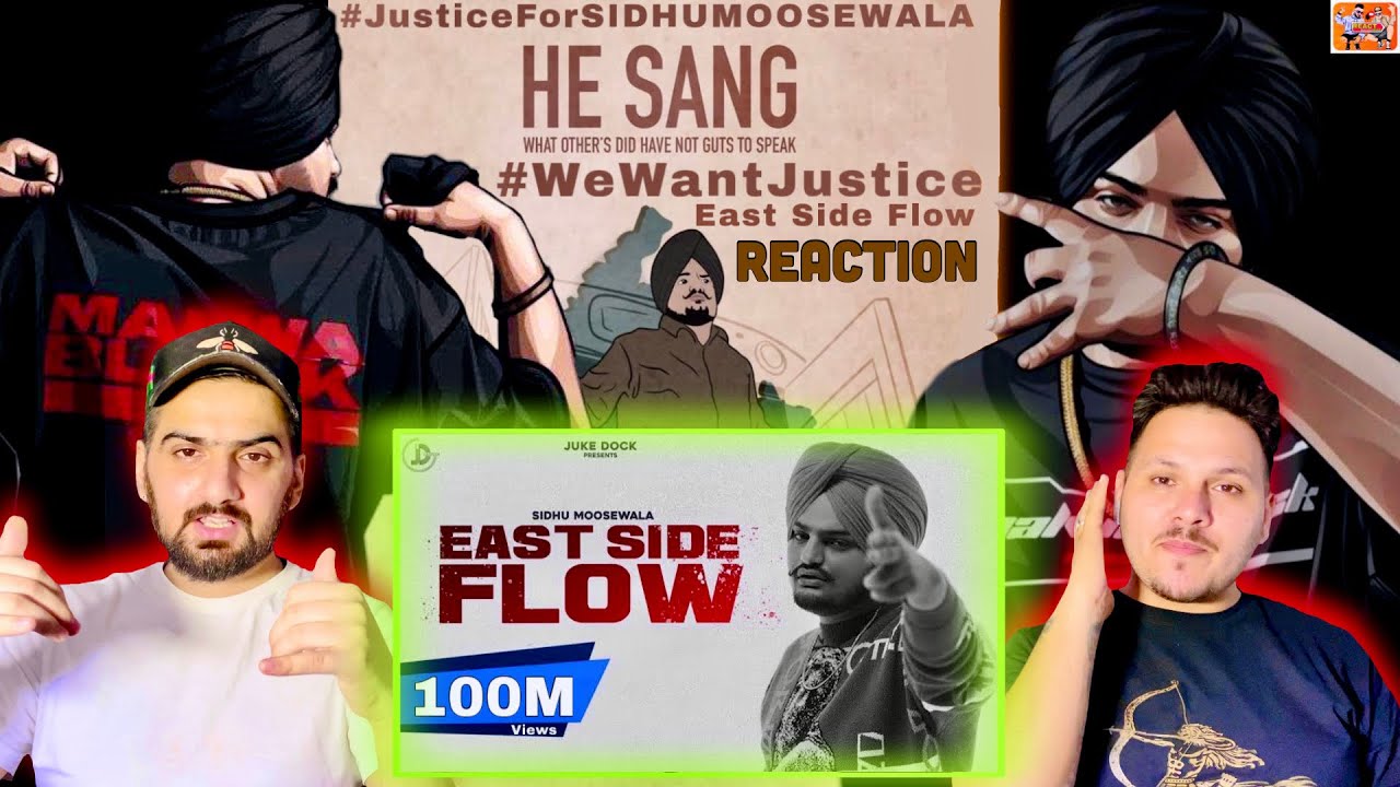 Reaction on East Side Flow | Sidhu Moose Wala | Sunny Malton | Reaction video | ReactHub.