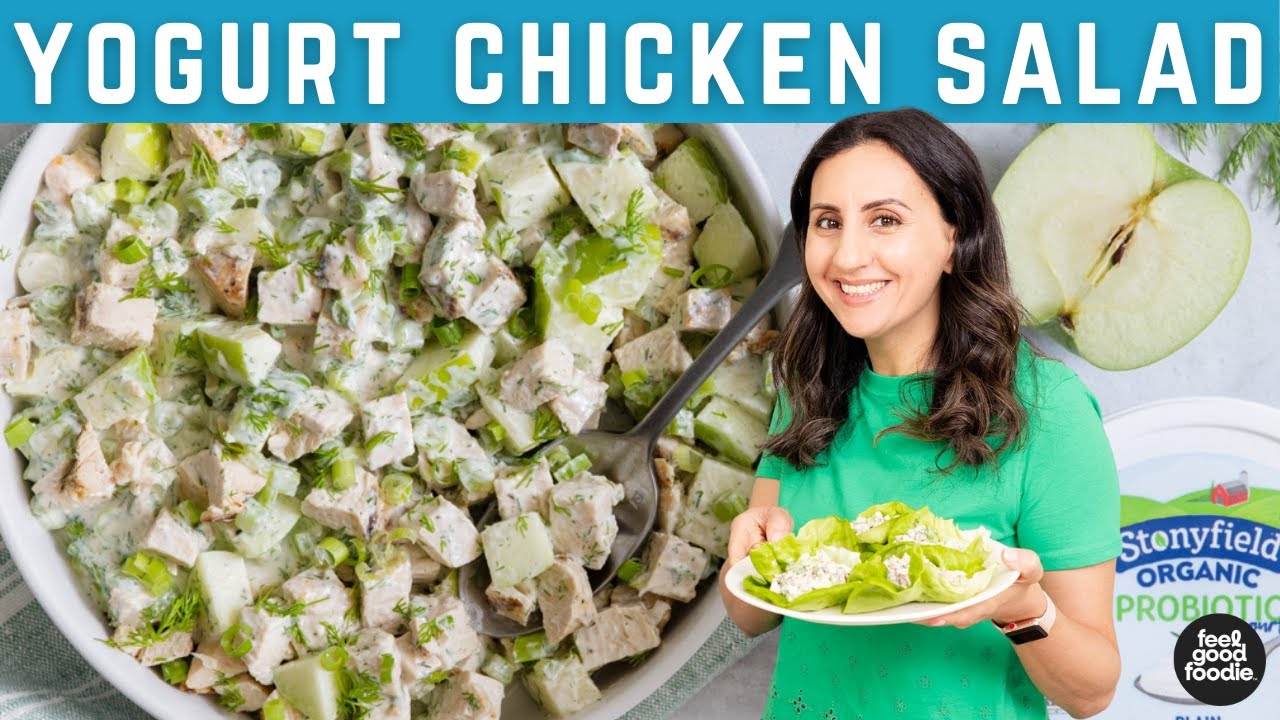 Yogurt Chicken Salad Without Mayo