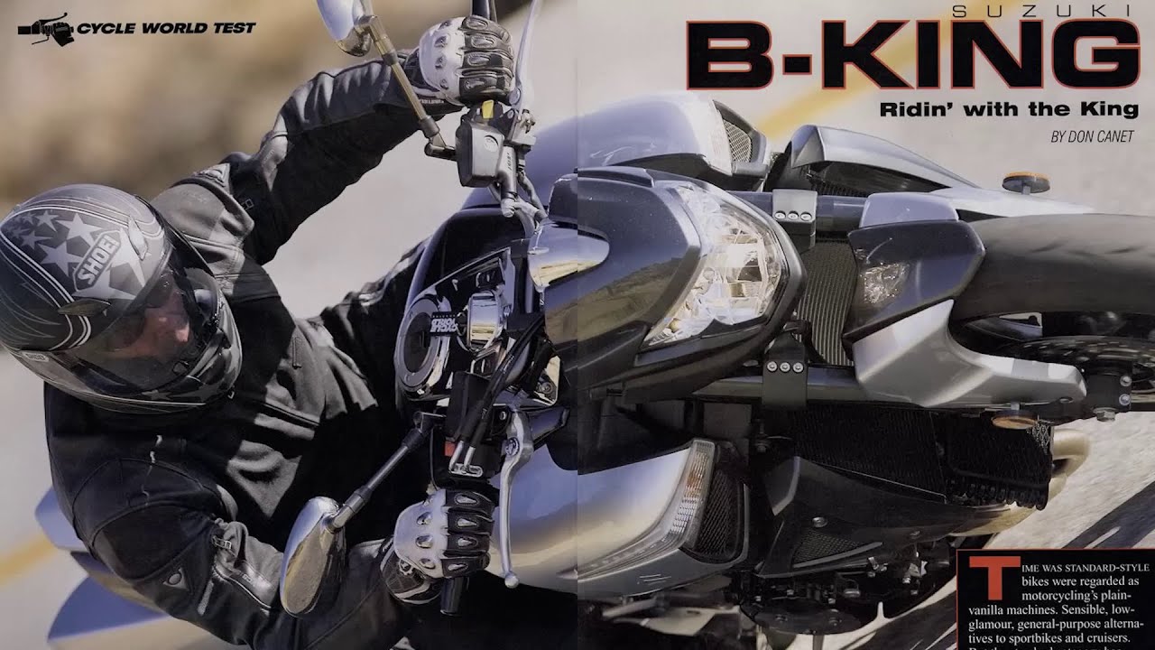 Голый Хаябуса!! Это история Suzuki B-King!