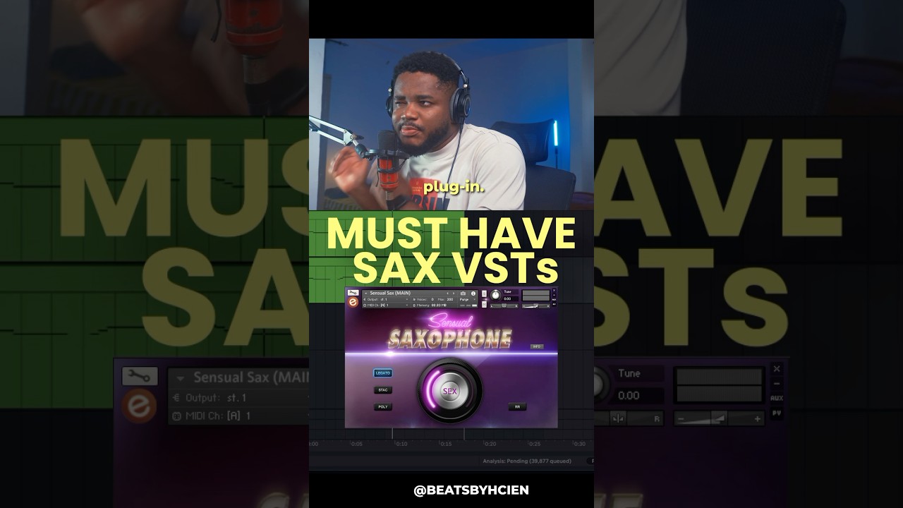 Must Have Sax Vsts #afrobeattutorial #musicproduction #musicproducer