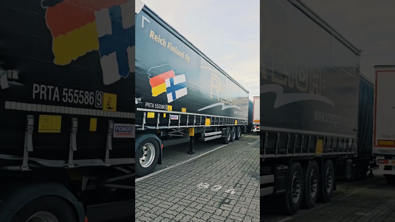 Odbi&oacute;r nowej naczepy Schmitz standard / New Trailer #schmitz #trailer #philippreich #transporte