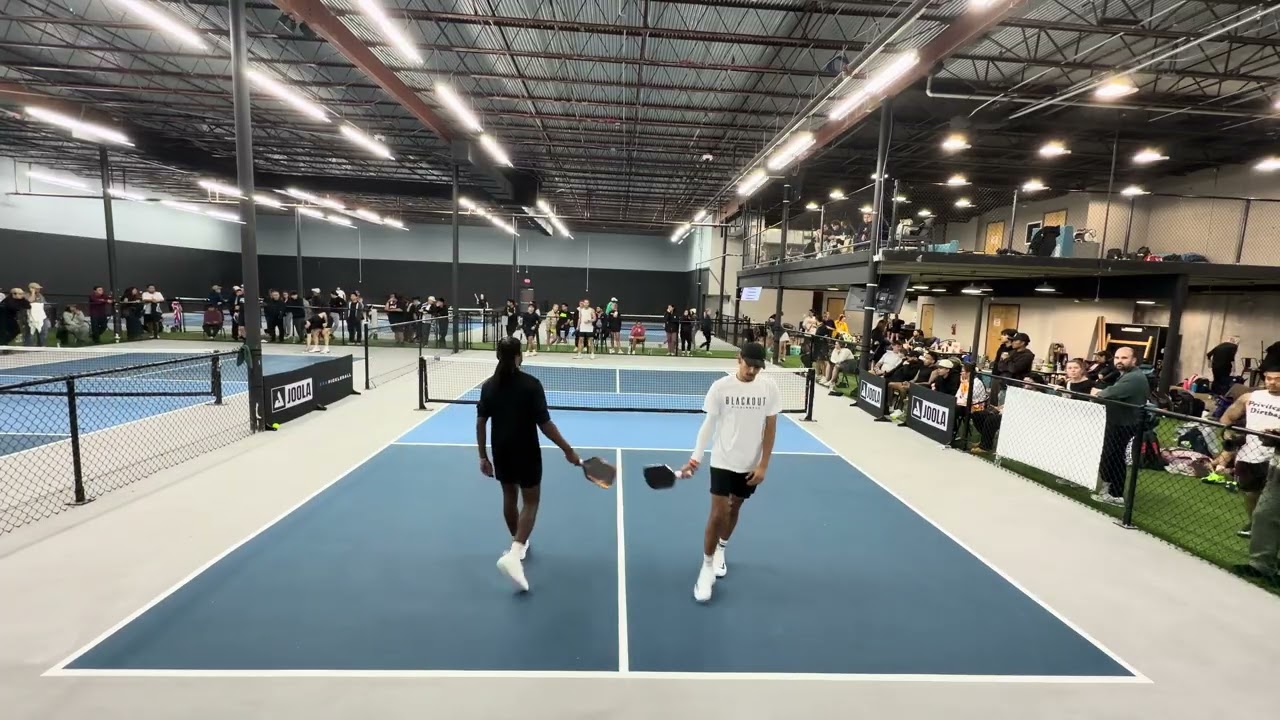 ERA Pickleball Tour - Open Mens - Etienne & Gael vs. Austin & Mak (Backdraw Rd5)