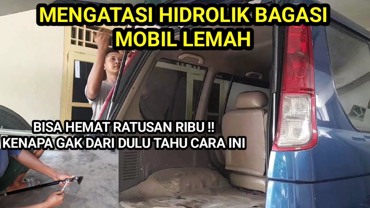 atasi hidrolik bagasi pintu mobil lemah