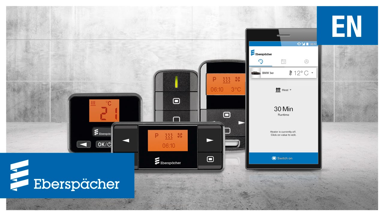 Eberspächer control elements: How does the EasyStart Familiy work