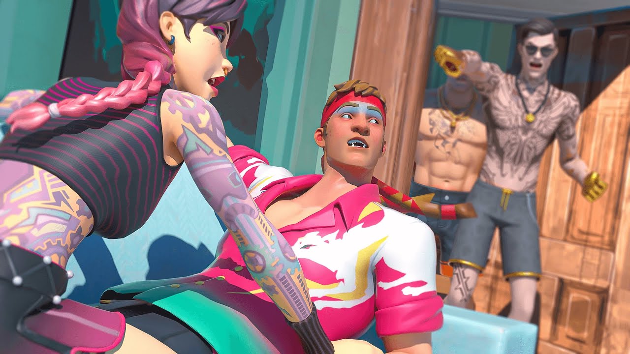 Fortnite Roleplay MIDAS CATCHES JULES & DIRE?! (TEENAGER LOVE!) (A Fortnite Short Film) {PS5}