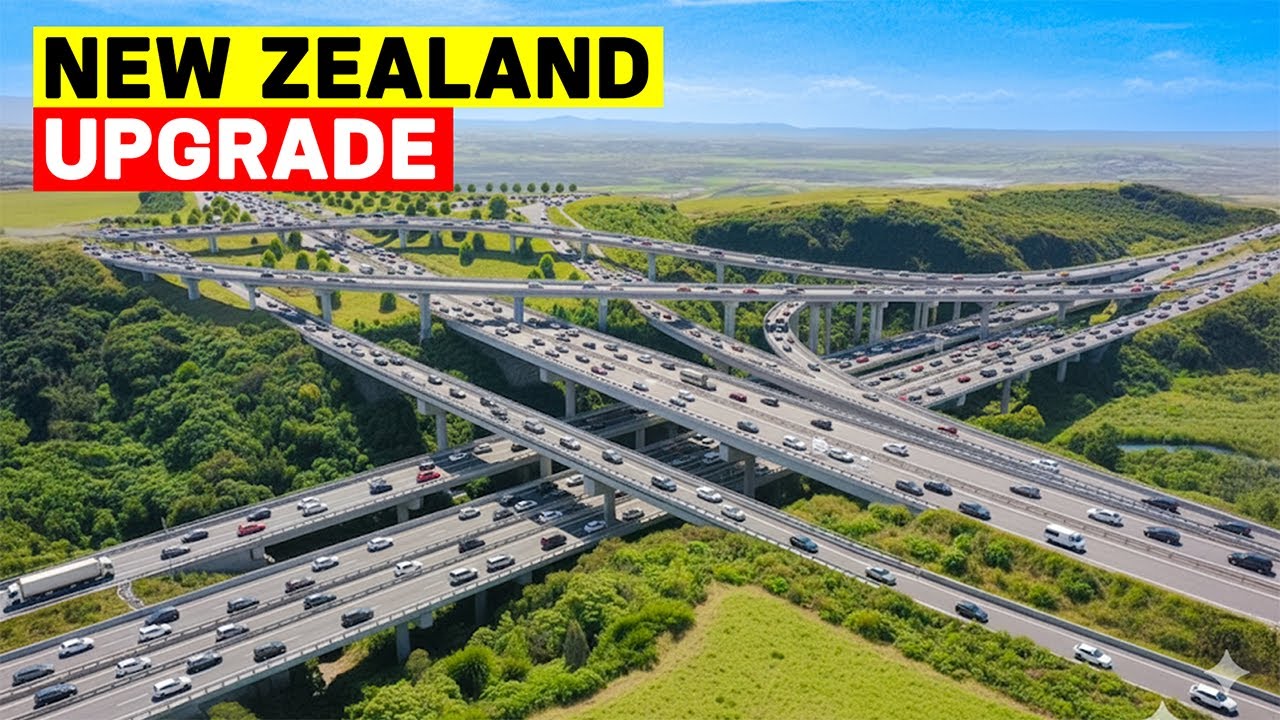 КРУПНЕЙШАЯ в истории реконструкция автомагистрали в Новой Зеландии