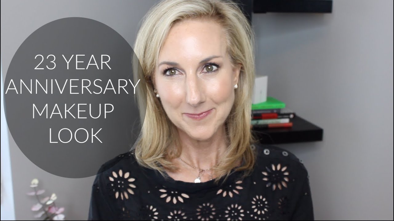 23rd ANNIVERSARY MAKEUP LOOK  | GLOWY SKIN | BLURRY GREY EYE LOOK | CHANEL