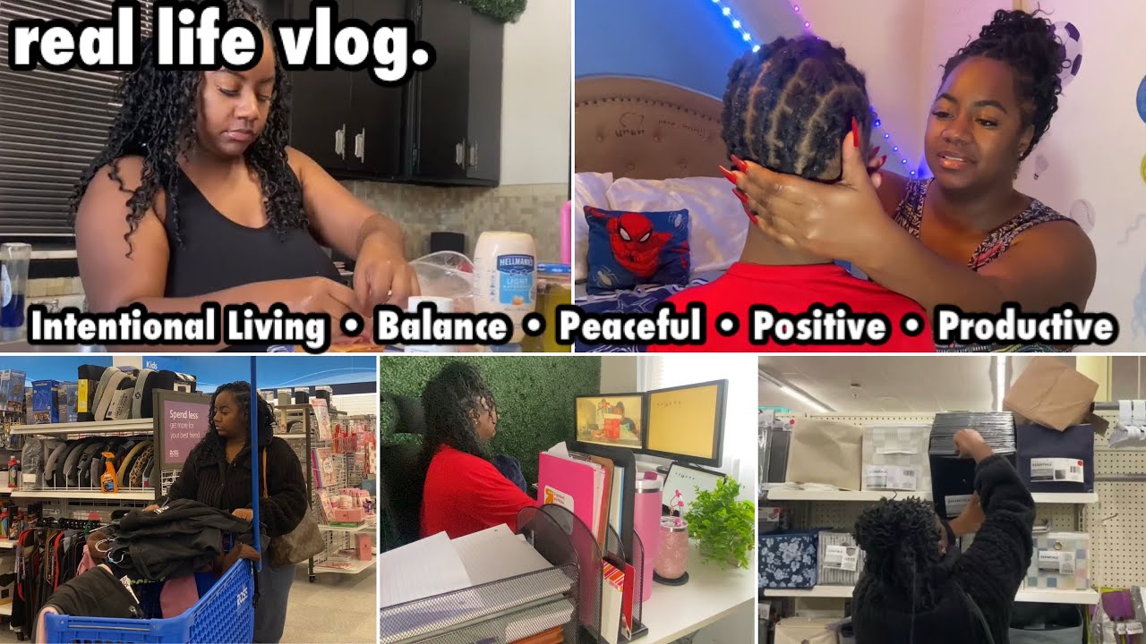 This Realistic Vlog Will Help You Create More CALM in YOUR Life ✨Balance is Key 🗝️ Mom Life + Hauls🛒