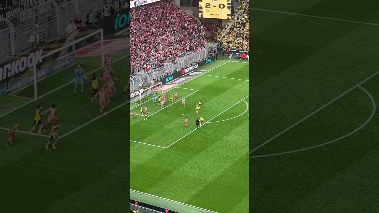 Borussia Dortmund Vs. Union Berlin 3 zu 0 Live Tor Signal Iduna Park Dortmund Live Goal BvB  Nmecha