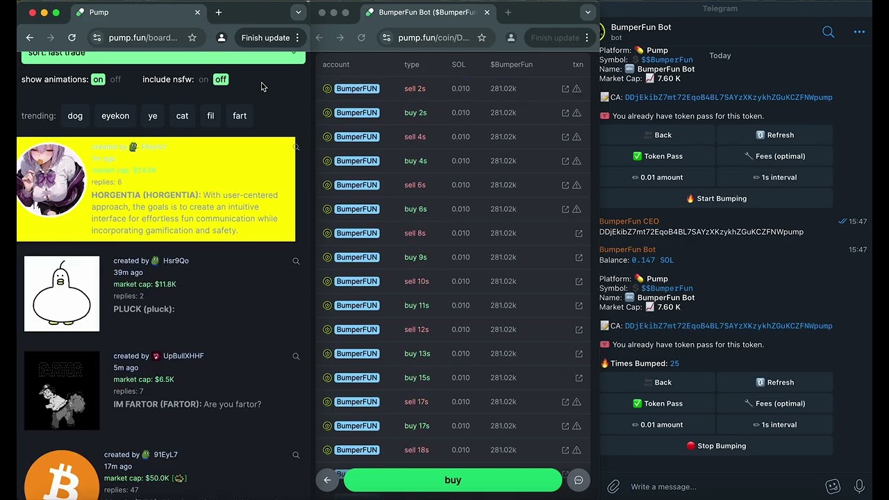 BUMP BOT | 🚀 How To Bump Your TOKEN On pump.fun And Moonshot Tutorial 🚀