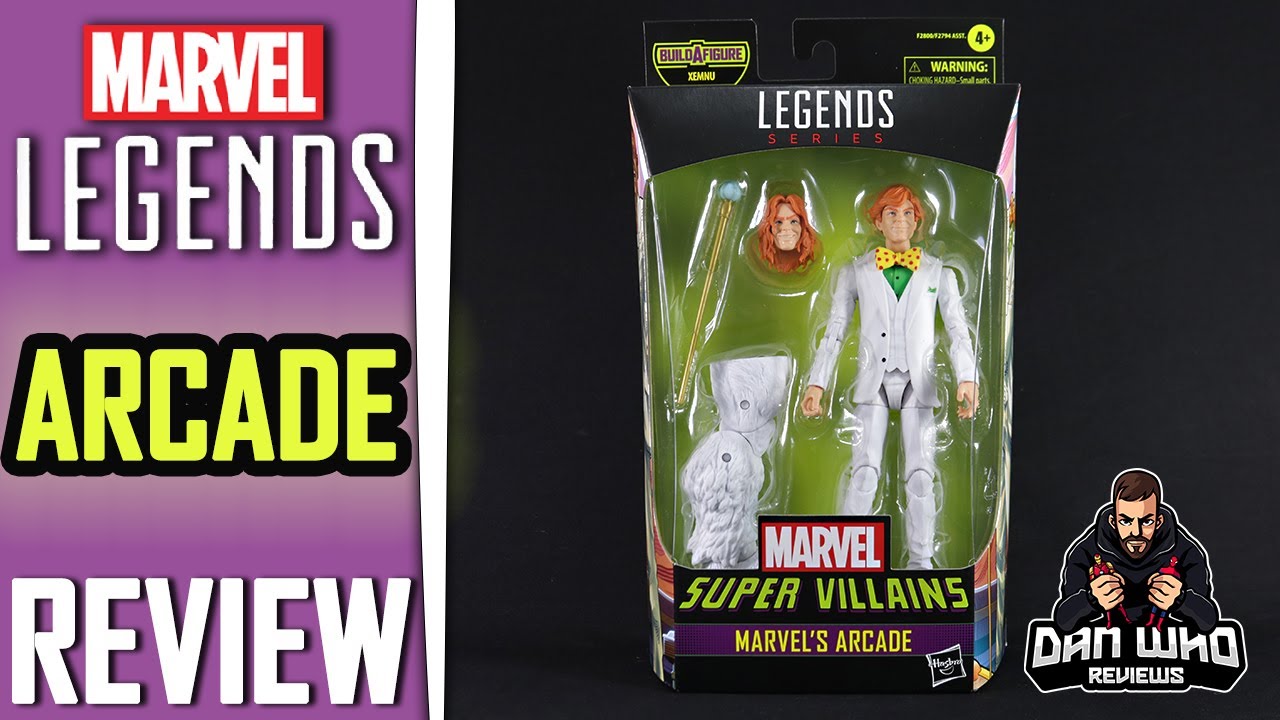 Marvel Legends Arcade Xemnu BAF Super Villains Bad Guys Wave Review