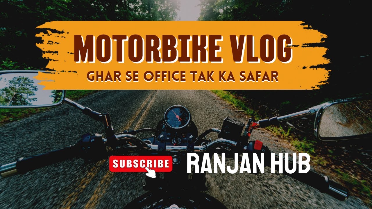 CAMERA ON, HELMET ON…AUR SHURU HOTA HAI MERA PEHLA MOTOVLOG @RanjanHub #ranjanhub #bike #motovlog