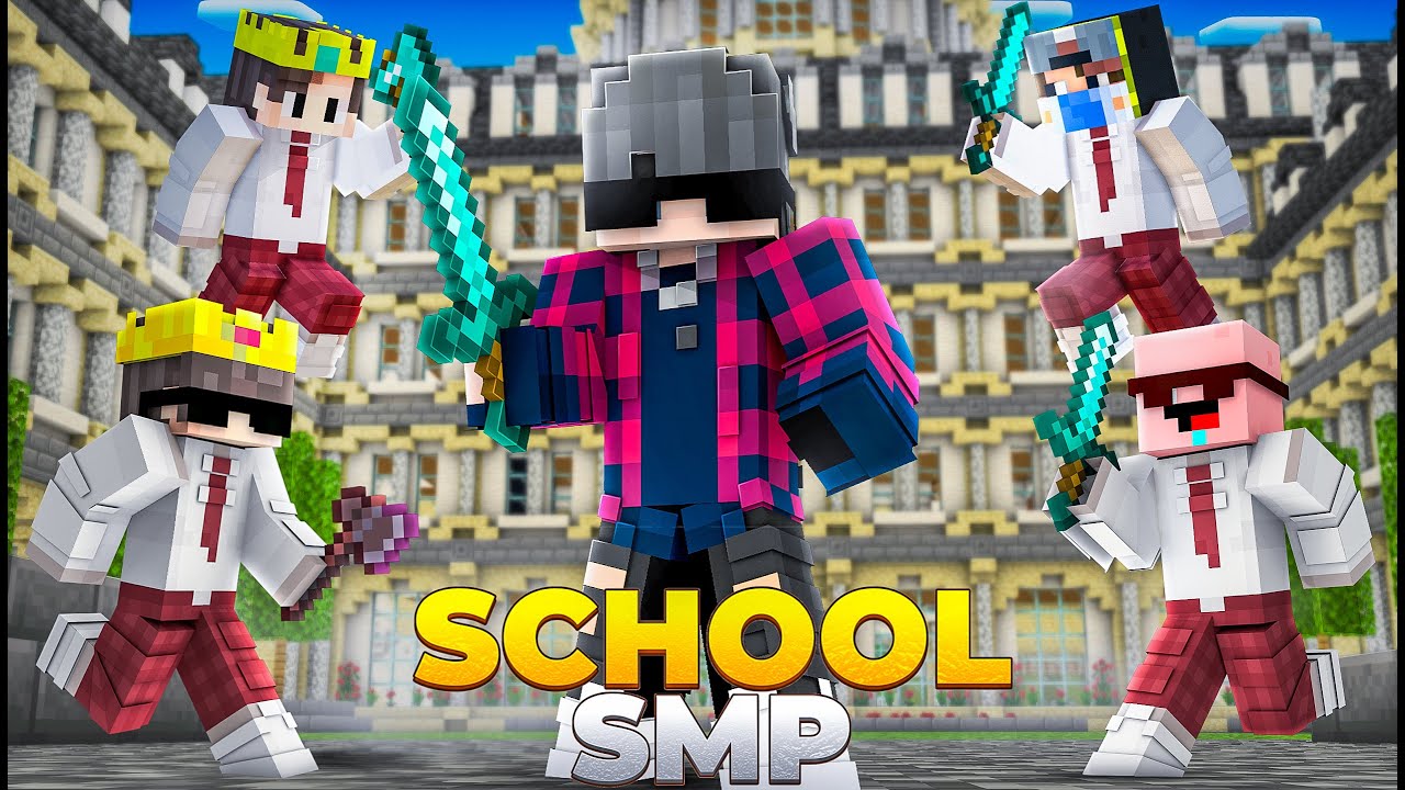 I Joined a 'SCHOOL ONLY' Minecraft SMP!