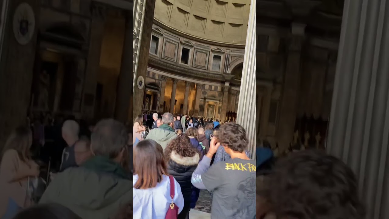 Pantheon or &ldquo;The temple of all Gods&rdquo;@ Rome (27 BC - 14 AD)#pantheon #rome #italy #sunshine #awesome