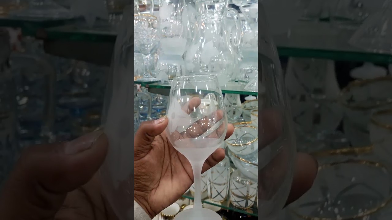 Fancy Glass Cool Set 28 Pcs || 03094121030 ||