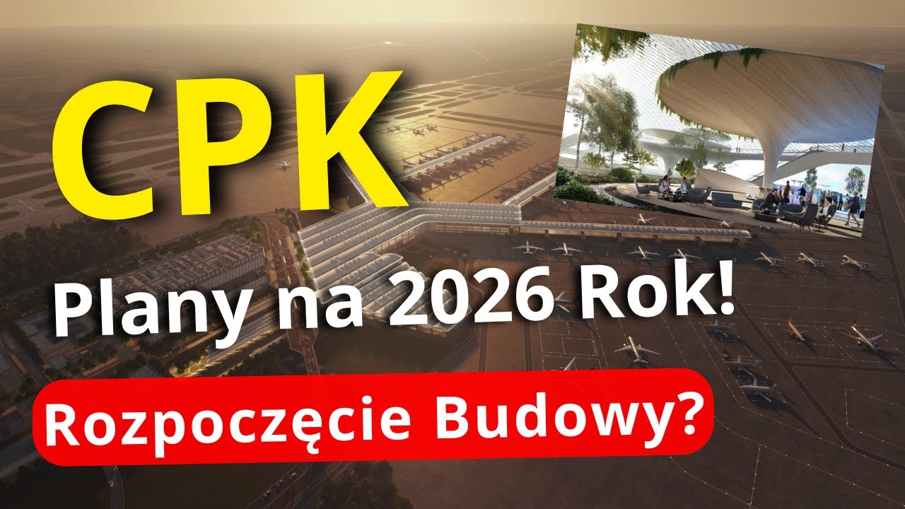 CPK (Port Polska) Ogłasza Plany na 2026 Rok! Nowe Przetargi, Podpisanie Umowa i Początek Budowy?