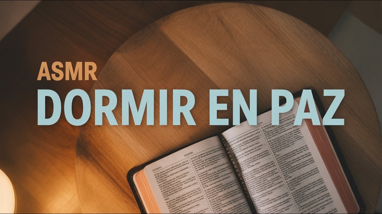 No estás solo: Lectura ASMR de los Salmos más poderosos de la Biblia