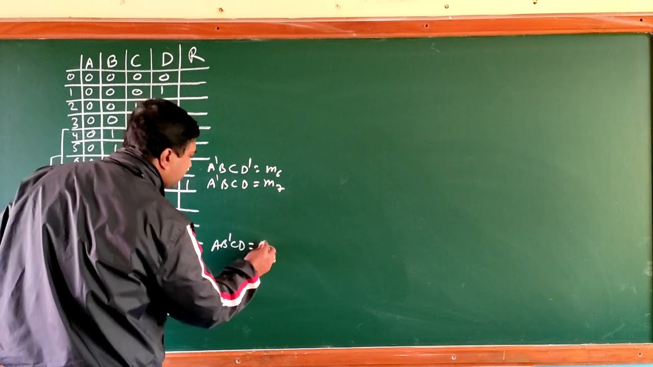 REDUCE THE BOOLEAN EXPRESSION USING K-MAP | SOLVE THE BOOLEAN PROBLEM USING K-MAP | SOP EXPRESSION