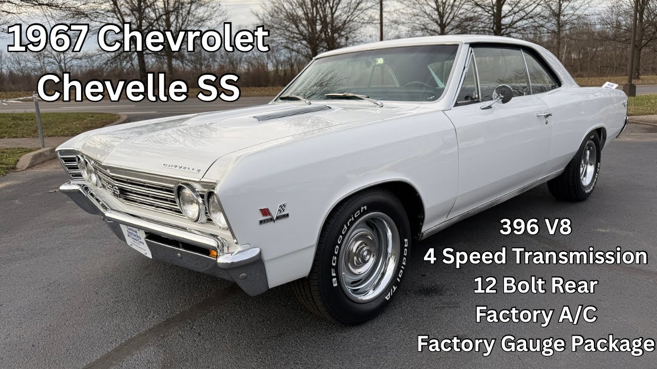 *ПРОДАЕТСЯ* 76 500,00 долларов США 1967 Chevrolet Chevelle SS 396 V8