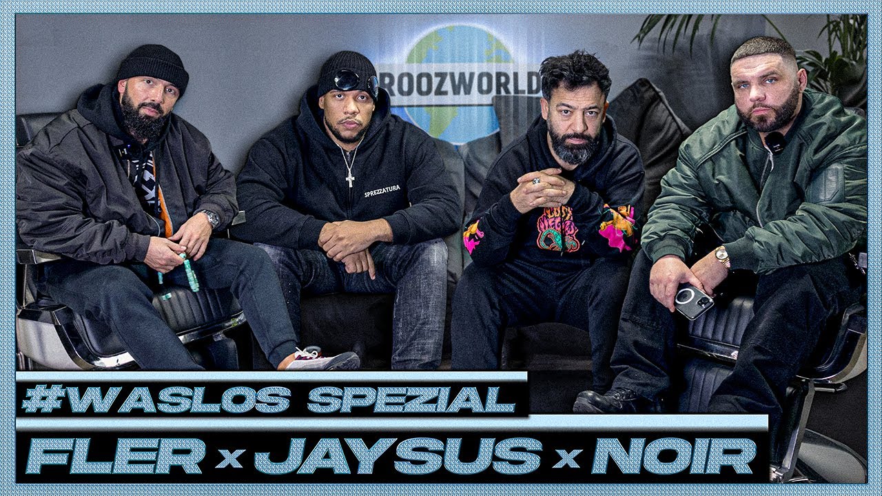 FLER, JAYSUS, NOIR & ROOZ im XXL Jahresrückblick 2023! #WaslosSpezial