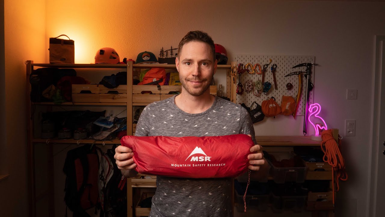 Ma nouvelle tente MSR FreeLite de 0.9 kg !