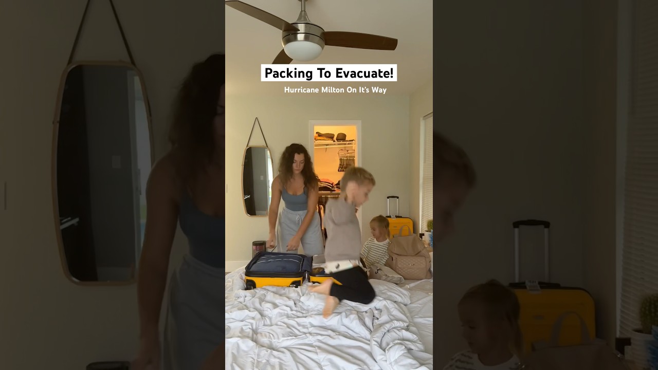 Packing to Evacuate for Hurricane Milton PART 2 #packing #hurricane #hurricaneseason #floridaliving