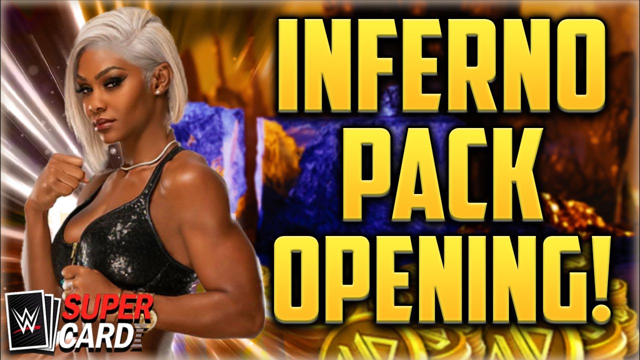 INSANELY LUCKY INFERNO PACK OPENING?! ️‍🔥 | WWE SuperCard
