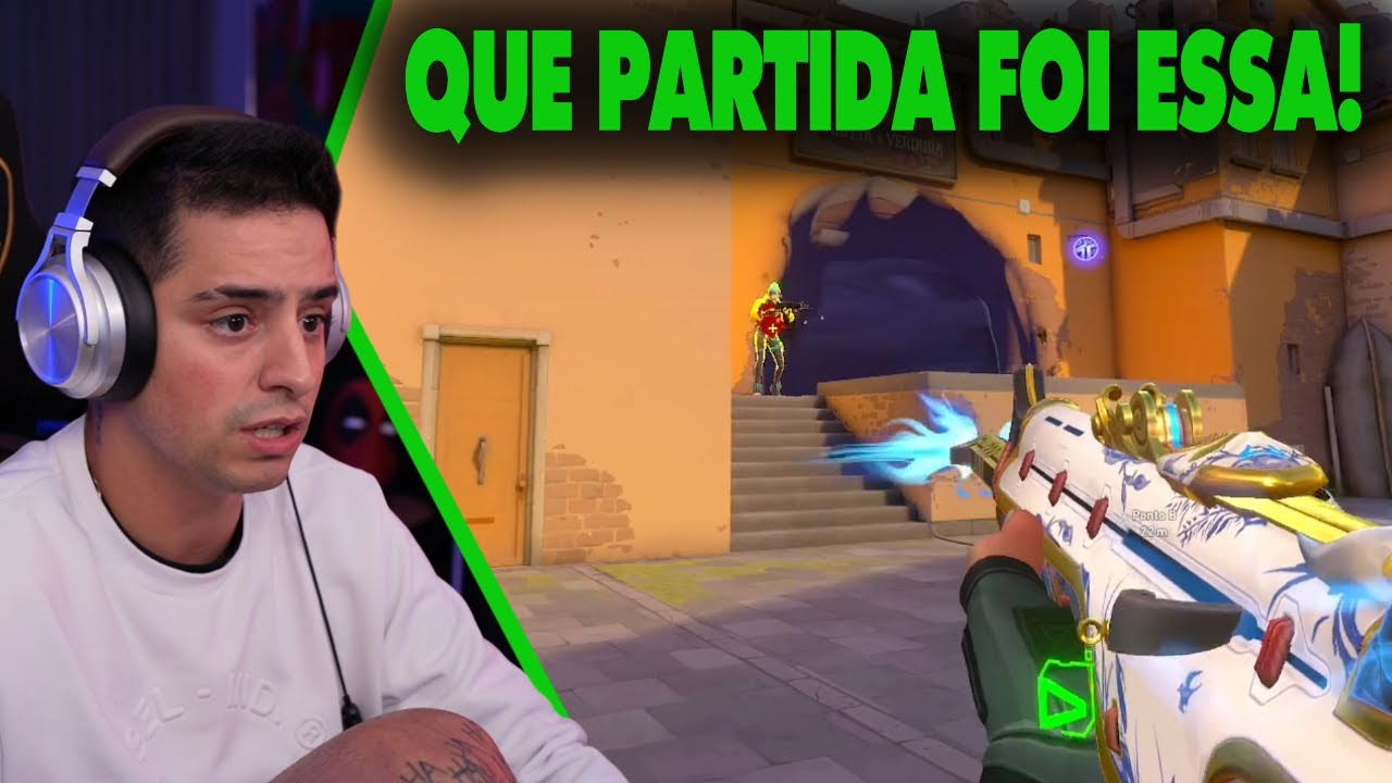 QUE PARTIDA FOI ESSA! PARECIA QUE NÃO IRIA ACABAR, CORINGA NO VALORANT