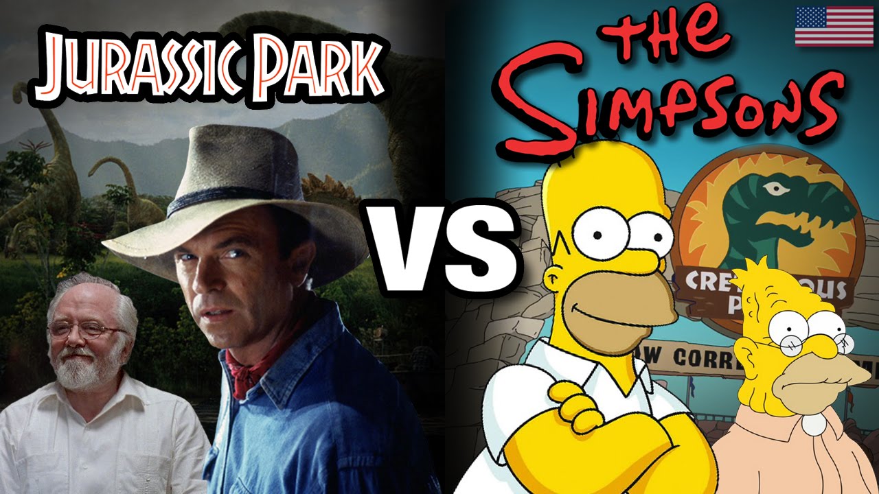 Jurassic Park VS The Simpsons (VO) - WTM