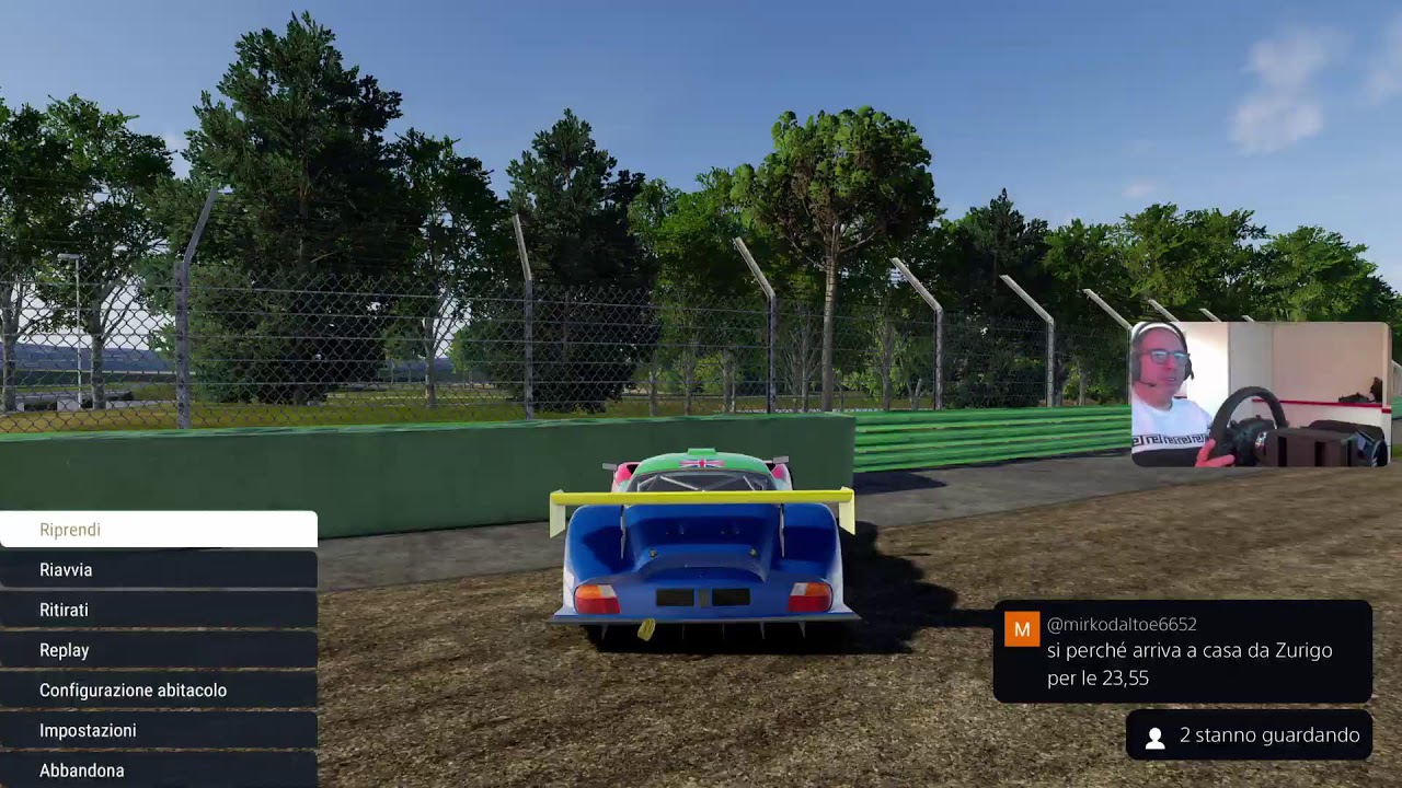 Project Motor Racing PS5 2004 Marcos Mantara LM600 Gruppo NGT Pista Autodrome Brianza GP