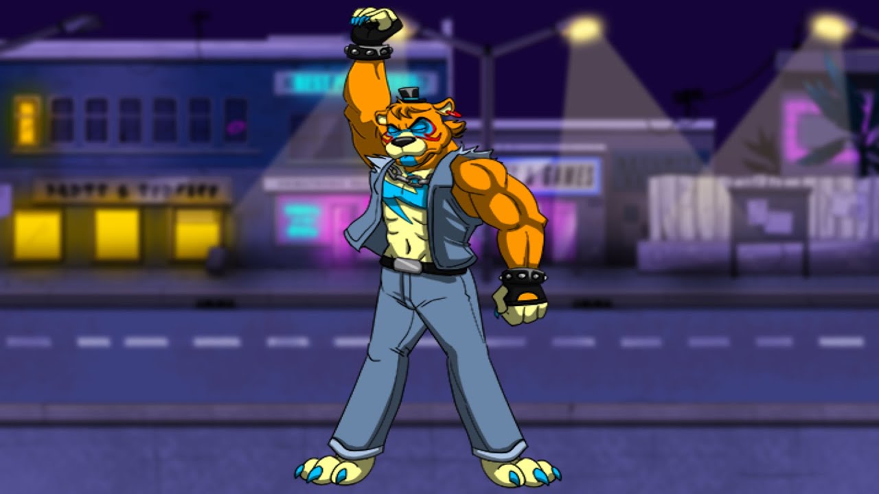 Security Breach Fury's Rage - Glamrock Freddy Playthrough