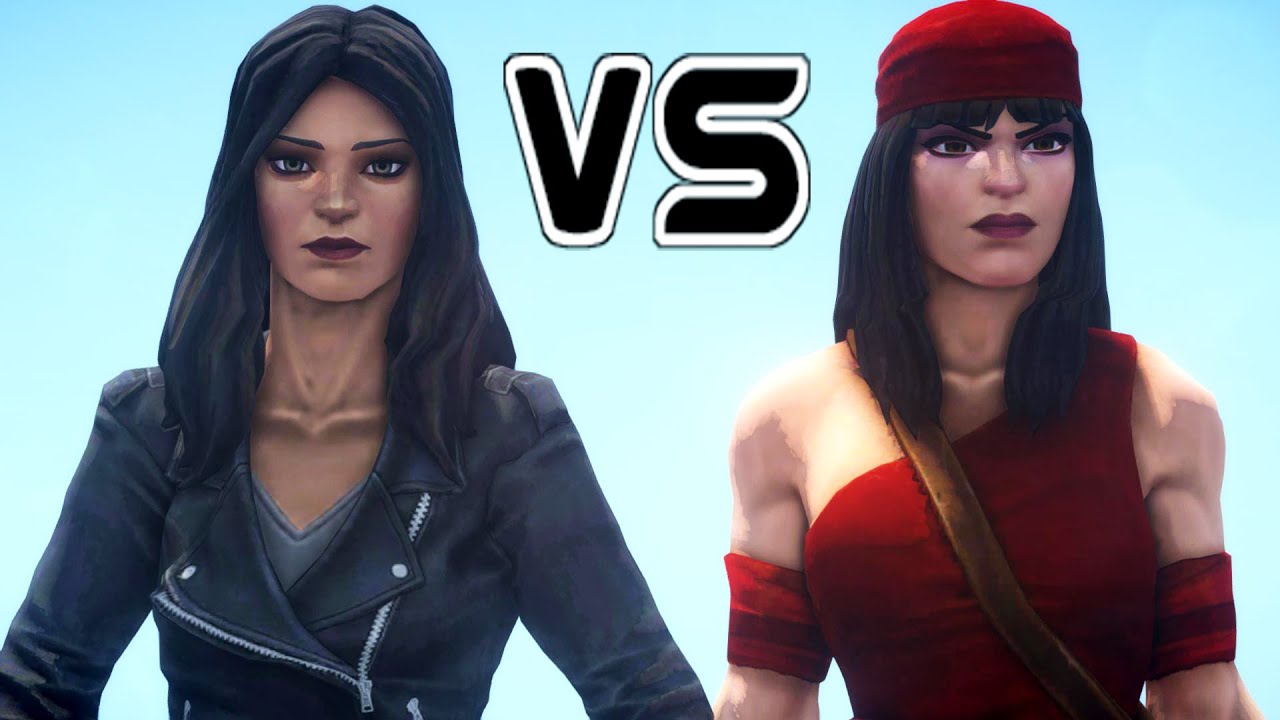 JESSICA JONES VS ELEKTRA - EPIC BATTLE