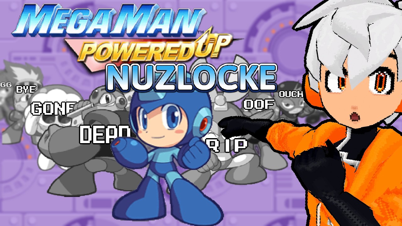 this time i'm locked in 【Mega Man Powered Up Nuzlocke Challenge】 PART 2